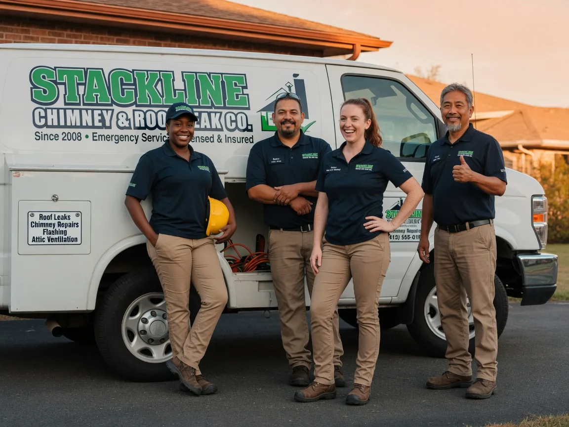 Chimney flashing repair company in Gwinn, MI